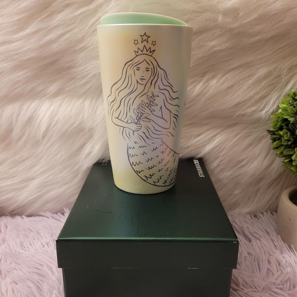 🥤☕️Starbucks 50th Anniversary Limited Edition Siren Iridescent Tumbler🥤☕️